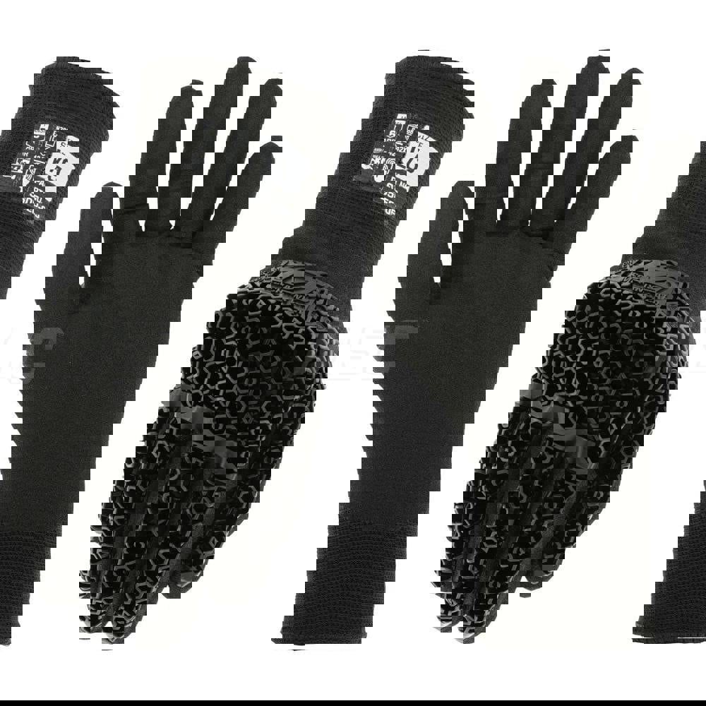 Work & General Purpose Gloves; Glove Type: Impact ; Lining Material: Acrylic ; Cuff Style: Knit ; Primary Material: Knit; Nylon ; Coating Material: Nitrile ; Coating Coverage: Palm